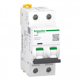 Αυτόματη Ασφάλεια 2P C 40A 6kA A9F74240 SCHNEIDER ELECTRIC