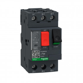 Θερμομαγνητικός Διακόπτης 1.00…1.60Α GV2ME06 SCHNEIDER ELECTRIC