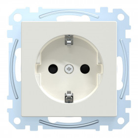 Πρίζα Σούκο Ασφαλείας Λευκό MEG2300-0319 System-M MERTEN