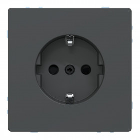 Πρίζα Σούκο Ασφαλείας Ανθρακί MEG2300-6034 System D MERTEN