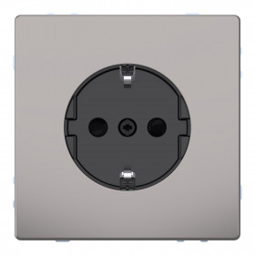 Πρίζα Σούκο Ασφαλείας Νίκελ MEG2300-6050 System D MERTEN