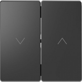 Μετώπη 2 Πλήκτρων Ρολών Ανθρακί MEG3855-6034 D-Life MERTEN