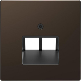 Μετώπη Πρίζας Διπλής RJ45 Mocca MEG4522-6052 D-Life MERTEN