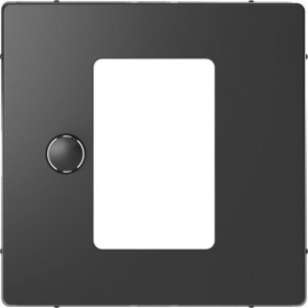 Μετώπη Θερμοστάτη Ψηφιακού Αφής Ανθρακί MEG5775-6034 D-Life MERTEN