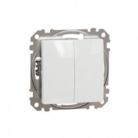 Διακόπτης Διπλός A/R Λευκό SDD111108 Sedna SCHNEIDER ELECTRIC