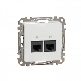 Πρίζα RJ45 Διπλή Cat6A UTP Λευκό SDD111467 Sedna SCHNEIDER ELECTRIC