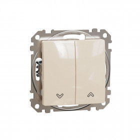 Μπουτόν Ρολών Μπεζ SDD112114 Sedna SCHNEIDER ELECTRIC