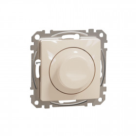 Dimmer Περιστροφικό Universal RC/RL 200W Μπεζ SDD112502 Sedna SCHNEIDER ELECTRIC