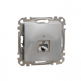 Πρίζα RJ45 Cat6 STP Αλουμίνιο SDD113461S Sedna SCHNEIDER ELECTRIC