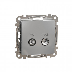 Πρίζα TV-SAT Τερματική 4dB Αλουμίνιο SDD113471S Sedna SCHNEIDER ELECTRIC