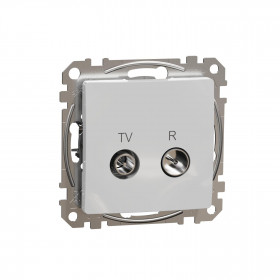 Πρίζα TV-RD Διέλευσης 10dB Αλουμίνιο SDD113478R Sedna SCHNEIDER ELECTRIC