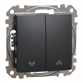 Μπουτόν Ρολών Ανθρακί SDD114114 Sedna SCHNEIDER ELECTRIC