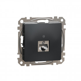 Πρίζα RJ45 Cat6 STP Ανθρακί SDD114461S Sedna SCHNEIDER ELECTRIC