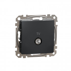 Πρίζα TV Τερματική 4dB Ανθρακί SDD114471 Sedna SCHNEIDER ELECTRIC