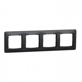 Πλαίσιο 4 Θέσεων Ανθρακί SDD314804 Sedna SCHNEIDER ELECTRIC