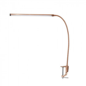Φωτιστικό Γραφείου LED 5W 4000K Χρυσό Με Μέγγενη Delgado 16055LEDGOC ACA LIGHTING
