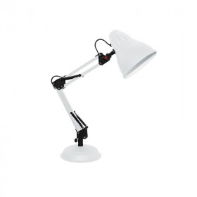 Φωτιστικό Γραφείου E27 Λευκό Ufficio 2429MWH ACA LIGHTING