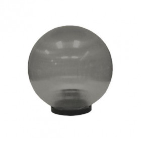 Φωτιστικό Μπάλα E27 250mm Φυμέ Με Γρίφα AC.18272 ACA LIGHTING