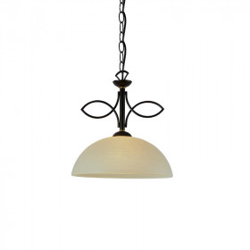 Φωτιστικό Μονόφωτο Ε27 Καφέ Και Μελί Electra AD89061 ACA LIGHTING