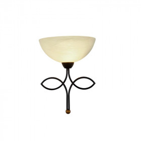 Απλίκα E27 Καφέ Και Μελί Electra AD89061W ACA LIGHTING
