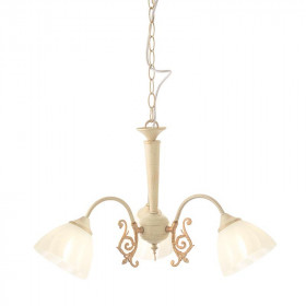 Φωτιστικό Τρίφωτο Ε14 Λευκό Πατίνα Perone DL8163 ACA LIGHTING