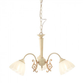 Φωτιστικό Τρίφωτο Ε14 Λευκό Πατίνα Perone DL8163 ACA LIGHTING