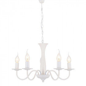 Φωτιστικό Πεντάφωτο Ε14 Λευκό Knossos DLA12015PW ACA LIGHTING