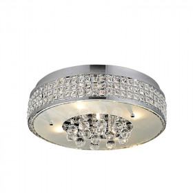 Πλαφονιέρα G9 Χρώμιο Και Κρύσταλλο DLA6195G ACA LIGHTING
