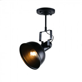 Σποτ Οροφής E27 Μαύρο Riviera EG167071CB ACA LIGHTING