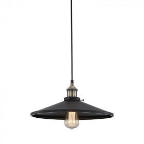 Φωτιστικό Μονόφωτο Ε27 Μαύρο Hippolyte KS1288P361BK ACA LIGHTING