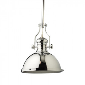 Φωτιστικό Μονόφωτο E27 Χρώμιο Cronus KS1300P311CH ACA LIGHTING