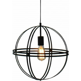 Φωτιστικό Μονόφωτο Ε27 Μαύρο Sirena KS1483P1BK ACA LIGHTING