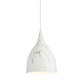 Φωτιστικό Μονόφωτο Ε27 Μάρμαρο Roxanne KS174317MR ACA LIGHTING