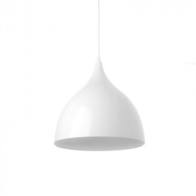 Φωτιστικό Μονόφωτο E27 Λευκό Roxanne KS174335WH ACA LIGHTING