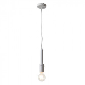 Φωτιστικό Μονόφωτο Ε27 Λευκό Primo KS2084P51SWH ACA LIGHTING