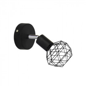 Σποτ Επίτοιχο E14 Μαύρο Aladdin MC15611B ACA LIGHTING