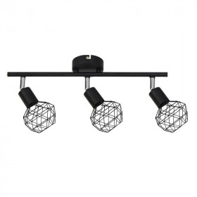 Σποτ Οροφής Τρίφωτο E14 Μαύρο Aladdin MC15613B ACA LIGHTING