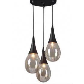 Φωτιστικό Τρίφωτο E14 Μαύρο OD53423RBK ACA LIGHTING