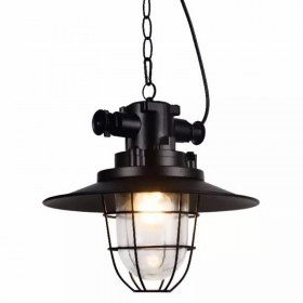 Φωτιστικό Μονόφωτο Ε27 Μαύρο Drill OD8032 ACA LIGHTING