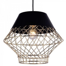 Φωτιστικό Μονόφωτο Ε27 Μαύρο Και Χάλκός Madonna OD8070BK ACA LIGHTING