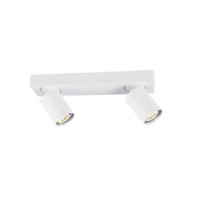 Σποτ Οροφής Δίφωτο GU10 Λευκό Elitis RA302S32WH ACA LIGHTING