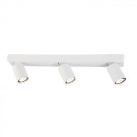 Σποτ Οροφής Τρίφωτο GU10 Λευκό Elitis RA303S54WH ACA LIGHTING