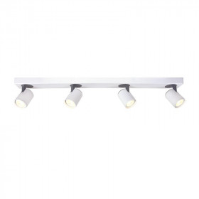 Σποτ Οροφής Τετράφωτο GU10 Λευκό Disco RA314S76WG ACA LIGHTING