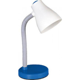 Φωτιστικό Γραφείου E27 Λευκό Και Μπλέ SF1211B ACA LIGHTING