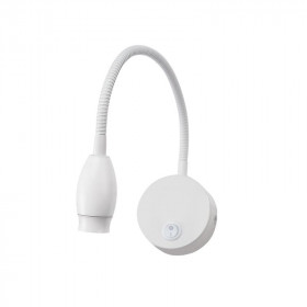 Σποτ Επίτοιχο LED 3W 3000K Λευκό Swan SF126BLED330W ACA LIGHTING