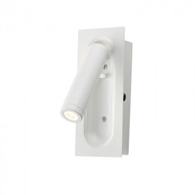 Σπότ Χωνευτό LED 3W 3200k Λευκό Κινητό Aias SF701LEDW ACA LIGHTING