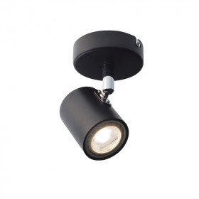 Σποτ Επίτοιχο GU10 Μαύρο Orfeas SUH1891PB ACA LIGHTING