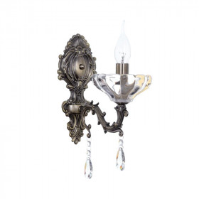 Απλίκα E14 Μπρονζέ και Διάφανο Sarto TNK854531W ACA LIGHTING
