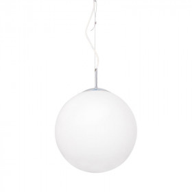 Φωτιστικό Μονόφωτο E27 Λευκό Luna V2010C350 ACA LIGHTING