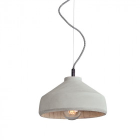 Φωτιστικό Μονόφωτο Ε27 Τσιμέντο Elvis V351581P ACA LIGHTING